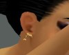 CAN Gold Dolphin Earring