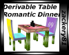 Derivable Romantic Table
