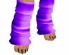 Purple Paw Warmers 2 M