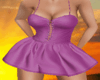Mini Dress Party Purple