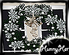 Silver N White Wreath 