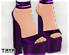 ✰ Lani Purple Heels