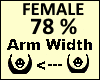 Arm Scaler 78%