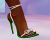 FG~ Sequin Green Heels