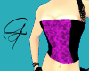 Magenta Oriental Corset