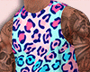 Beach Pink Blue Tops