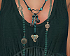 Silver turquoise Necklac