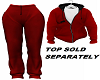 Red Fashion Joggers