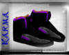 Purple Jordan 12's