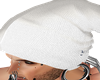 M@Z WHITE BEANIE