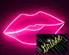 neon Lips kiss