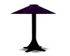 Dark Purple floor lamp