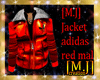 (M.J) ,Jacket red