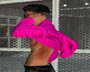 ! PINK HOODIE OVER HEAD