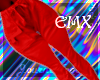 Scrub pants EMX red