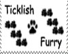 Ticklish Furry stamp