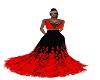 Gown Black/Red