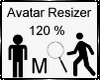 Avatar Resizer 120% M