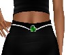 EMERALD  BELLY CHAIN