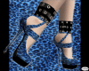 [Gs] Blue Leopard Heels