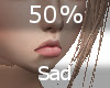 50% Sad F