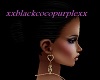 gold and diaman earring