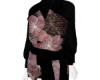 Black Pink Kimono Modern