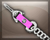 [R] Chain Leash Pink