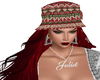 (J)Xmas Hat /Red Hair