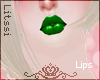 -L-Kawaii Green Lips F