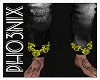 !PX YELLOW ANKLE CHAINS