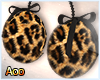 Ⓐ Leopard Earmuffs