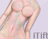 iT. Fishnet Dress Pastel