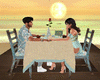 Romantic sea table
