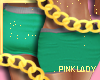 <P>Green Mini Skirt XXL