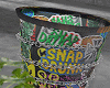金 Trash Can Chain