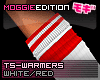 ME|ArmWarmers|White/Red