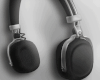 {M} Black Headphones