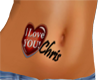 Chris any skin tummy tat