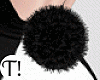 T! Black Bunny Tail