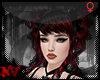 ✚Candy Black Red-Hair