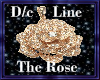D/c Rose Curb Necklace
