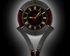 BlackRedGold Clock