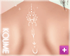Back Tattoo White