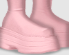 Pink boots