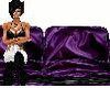divano seta viola