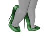 ~Green Heels Nylons