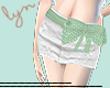 -Lyn-Kawaii Green Skirt