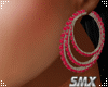 S*Sangloup*Pink Earrings