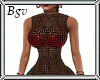 Blk Maze-Trans Dress Xtr